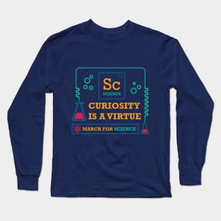 Curiosity is a Virtue Long Sleeve T-Shirt